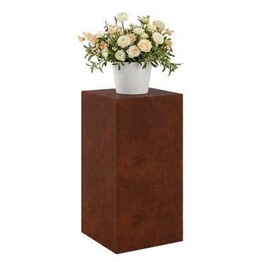 vidaXL Βάση φυτών Σκ rusty 30 x 30 x 60 cm Ατσάλι Σκληρυθέν στον Αέρα