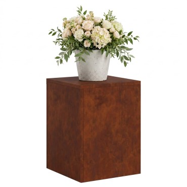 vidaXL Βάση φυτών Σκ rusty 30 x 30 x 40 cm Ατσάλι Σκληρυθέν στον Αέρα