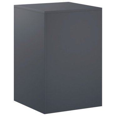 vidaXL Βάση φυτών Ανθρακί 40 x 40 x 60 cm Ανοξείδωτο Ατσάλι