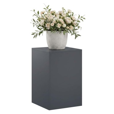 vidaXL Βάση φυτών Ανθρακί 40 x 40 x 60 cm Ανοξείδωτο Ατσάλι