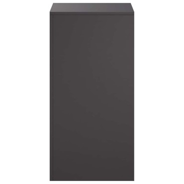 vidaXL Βάση φυτών 2 pcs Μαύρο 40 x 40 x 80 cm Ατσάλι