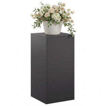 vidaXL Βάση φυτών Μαύρο 40 x 40 x 80 cm Ατσάλι