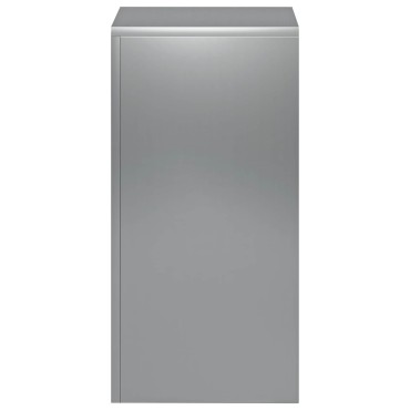 vidaXL Βάση φυτών 2 pcs Ασημί 30 x 30 x 60 cm Ανοξείδωτο Ατσάλι