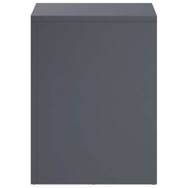vidaXL Βάση φυτών 2 pcs Ανθρακί 30 x 30 x 40 cm Γαλβανισμένος Χάλυβας
