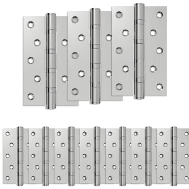 vidaXL Άξονας 16 τμχ. 125 x 75 x 13 mm Ασημί Ατσάλι