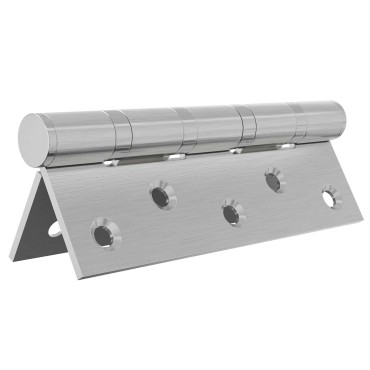 vidaXL Άξονας 16 τμχ. 125 x 75 x 13 mm Ασημί Ατσάλι