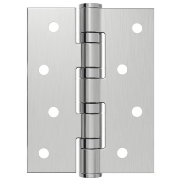 vidaXL Άξονας 4 τμχ. 100 x 78 x 13 mm Ασημί Ατσάλι