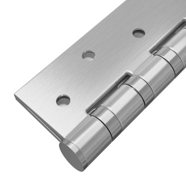 vidaXL Άξονας 4 τμχ. 100 x 78 x 13 mm Ασημί Ατσάλι