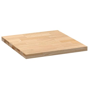 vidaXL πάγκος εργασίας κουζίνας 60x63,5x4cm στερεό δρυς ορθογώνιο