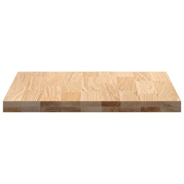 vidaXL πάγκος εργασίας κουζίνας 60x63,5x4cm στερεό δρυς ορθογώνιο