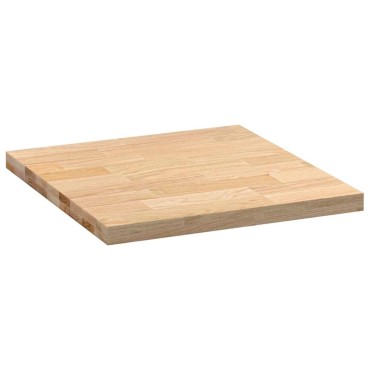 vidaXL πάγκος εργασίας κουζίνας 60x63,5x4cm στερεό δρυς ορθογώνιο