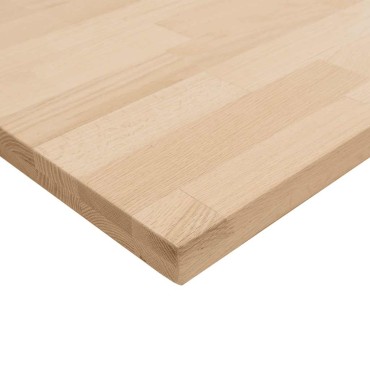 vidaXL πάγκος εργασίας κουζίνας 60x63,5x4cm στερεό δρυς ορθογώνιο
