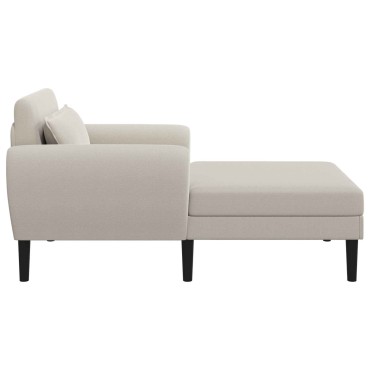 vidaXL Ανάκλιντρο Βρώμη Ανάγλυφο βελούδο 94x168x83cm 1 τεμ.