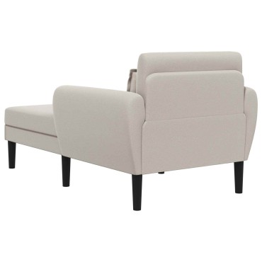 vidaXL Ανάκλιντρο Βρώμη Ανάγλυφο βελούδο 94x168x83cm 1 τεμ.