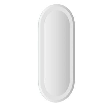 vidaXL Καθρέφτης μπάνιου LED Διαφανές 60 x 25 cm σκληρυμένο γυαλί