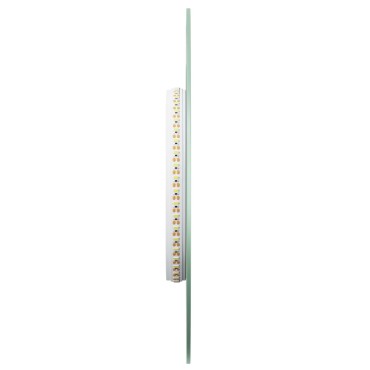 vidaXL Καθρέφτης μπάνιου LED Διαφανές 60 x 25 cm σκληρυμένο γυαλί