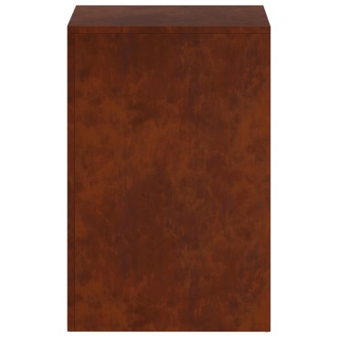 vidaXL Βάση φυτών 2 pcs Σκ rusty 40 x 40 x 60 cm