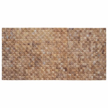 vidaXL Πάνελ Τοίχου 11 τμχ. Φυσικό 30 x 30 x 2 cm