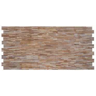 vidaXL Πάνελ Τοίχου 10 τμχ. Φυσικό 55 x 20 x 2 cm