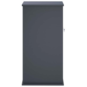 vidaXL γραμματοκιβώτιο Ανθρακί 50 x 52 x 100 cm Ατσάλι