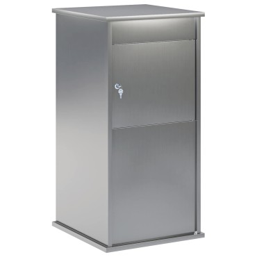 vidaXL γραμματοκιβώτιο Ασημί 50 x 52 x 100 cm Γαλβανισμένος Χάλυβας