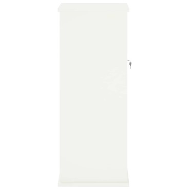 vidaXL γραμματοκιβώτιο Λευκό 40 x 40 x 100 cm Ατσάλι