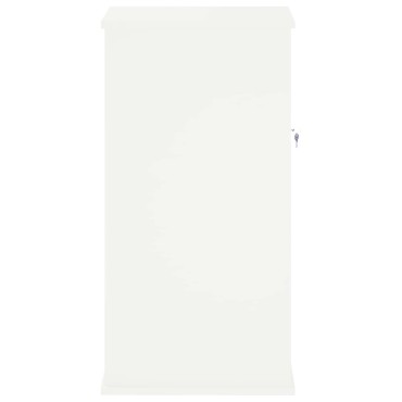 vidaXL γραμματοκιβώτιο Λευκό 50 x 52 x 100 cm Ατσάλι