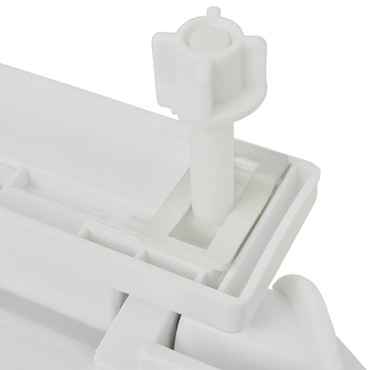 vidaXL Κάλυμμα Λεκάνης με Μηχανισμό Soft Close Οβάλ Λευκό
