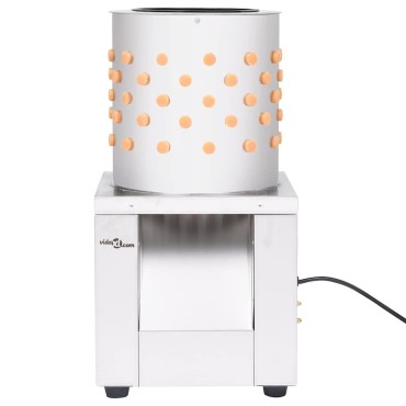 vidaXL Αποπτιλωτήρας με 119 Δάχτυλα 150 W από Ανοξείδωτο Ατσάλι
