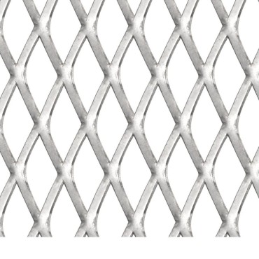 vidaXL Πλέγμα Ανεπτυγμένο 100x85cm / 45x20x4 χιλ. Ανοξείδωτο Ατσάλι