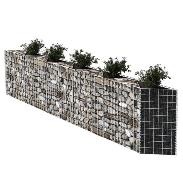 vidaXL Συρματοκιβώτιο 300 x 30 x 100 εκ. από Γαλβανισμένο Χάλυβα
