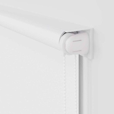 vidaXL Κουρτίνα Μπάνιου Ρολό Λευκή 80 x 240 εκ.