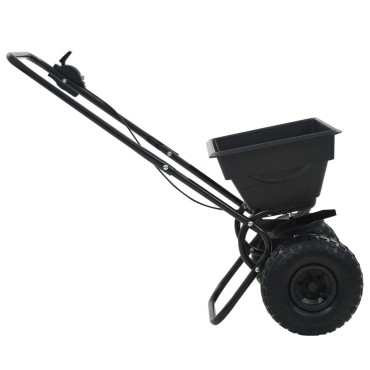 vidaXL Διανομέας Αλατιού Ώθησης 15 L 92 x 46 x 70 εκ. από PVC/Ατσάλι