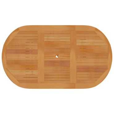 vidaXL Τραπέζι Κήπου 150x90x75cm Μασίφ Ξύλο Teak 1 τεμ.