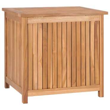 vidaXL Μπαούλο Αποθήκευσης Κήπου 120x50x58cm από Μασίφ Ξύλο Teak 1 τεμ.