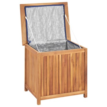 vidaXL Μπαούλο Αποθήκευσης Κήπου 120x50x58cm από Μασίφ Ξύλο Teak 1 τεμ.