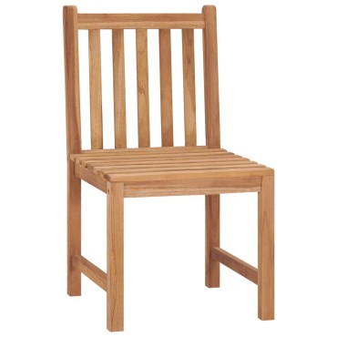 vidaXL Καρέκλες Κήπου 2 τεμ. από Μασίφ Ξύλο Teak 50x53x90cm