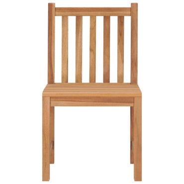 vidaXL Καρέκλες Κήπου 2 τεμ. από Μασίφ Ξύλο Teak 50x53x90cm