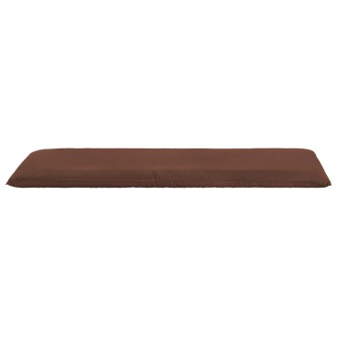 vidaXL Ξαπλώστρα Πτυσσόμενη Καφέ από Ύφασμα Oxford 175x56x10cm 1 τεμ.