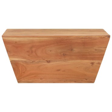 vidaXL Τραπεζάκι Σαλονιού σε Σχήμα «V» 66x66x30cm Μασίφ Ξύλο Ακακίας 1 τεμ.