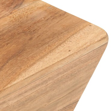 vidaXL Τραπεζάκι Σαλονιού σε Σχήμα «V» 66x66x30cm Μασίφ Ξύλο Ακακίας 1 τεμ.