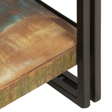 vidaXL Βιβλιοθήκη με 5 Επίπεδα 40x30x180cm Μασίφ Ανακυκλωμένο Ξύλο 1 τεμ.