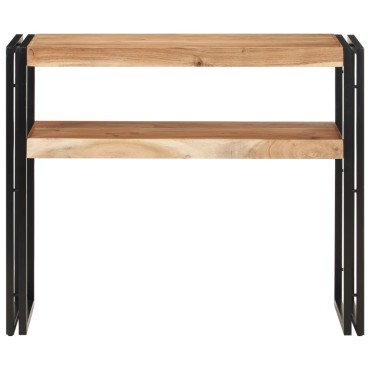vidaXL Τραπέζι Κονσόλα 90x30x75cm από Μασίφ Ξύλο Ακακίας 1 τεμ.