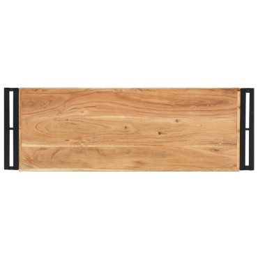vidaXL Τραπέζι Κονσόλα 90x30x75cm από Μασίφ Ξύλο Ακακίας 1 τεμ.