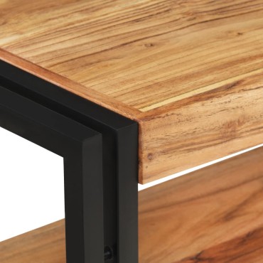 vidaXL Τραπέζι Κονσόλα 90x30x75cm από Μασίφ Ξύλο Ακακίας 1 τεμ.