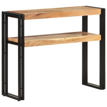 vidaXL Τραπέζι Κονσόλα 90x30x75cm από Μασίφ Ξύλο Ακακίας 1 τεμ.