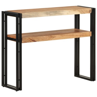 vidaXL Τραπέζι Κονσόλα 90x30x75cm από Μασίφ Ξύλο Ακακίας 1 τεμ.
