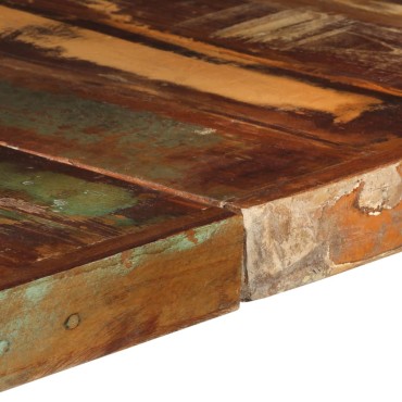 vidaXL Τραπεζαρία 140x140x75cm από Μασίφ Ανακυκλωμένο Ξύλο 1 τεμ.