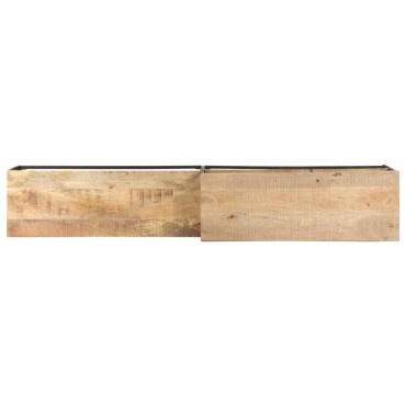 vidaXL Έπιπλο Τηλεόρασης 180x30x50cm από Ακατέργαστο Ξύλο Μάνγκο