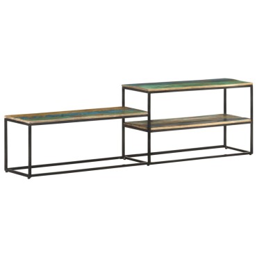 vidaXL Έπιπλο Τηλεόρασης 180x30x50cm από Μασίφ Ανακυκλωμένο Ξύλο
